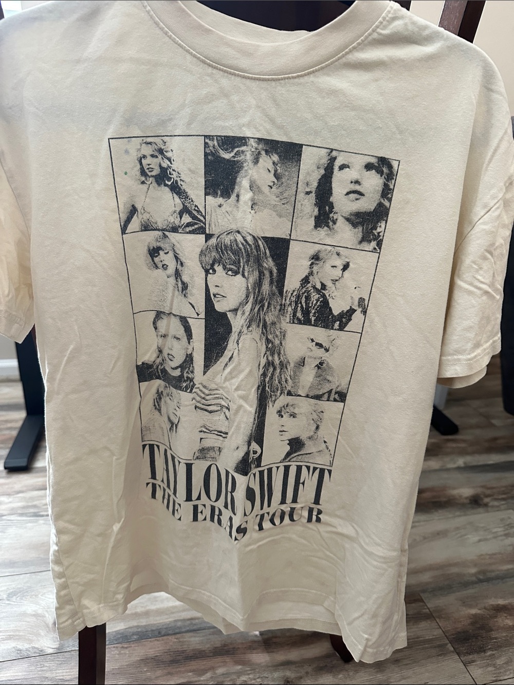 Taylor Swift The Eras Tour Tee - Cream